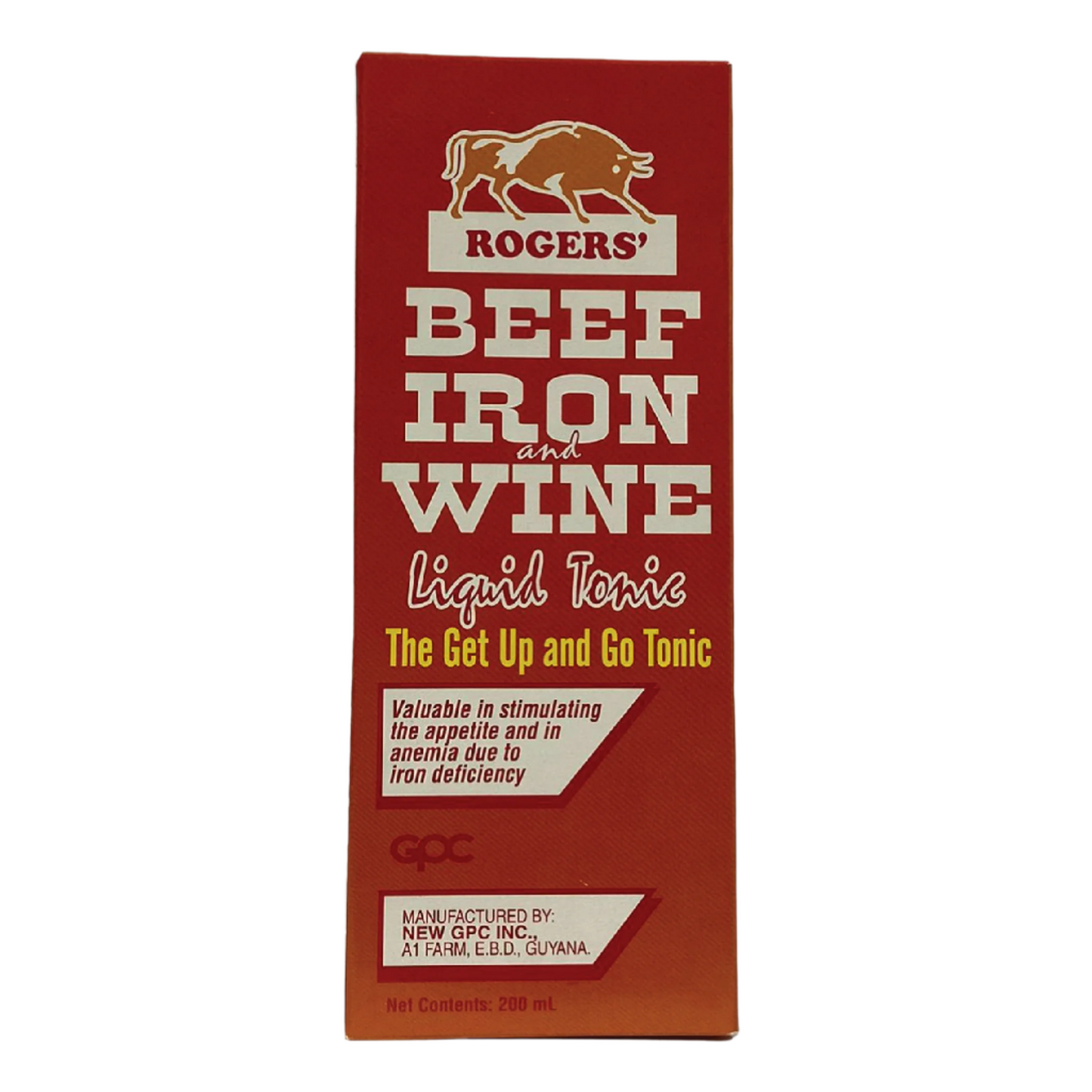 Rogers' Beef Iron and  Tonic 200ml